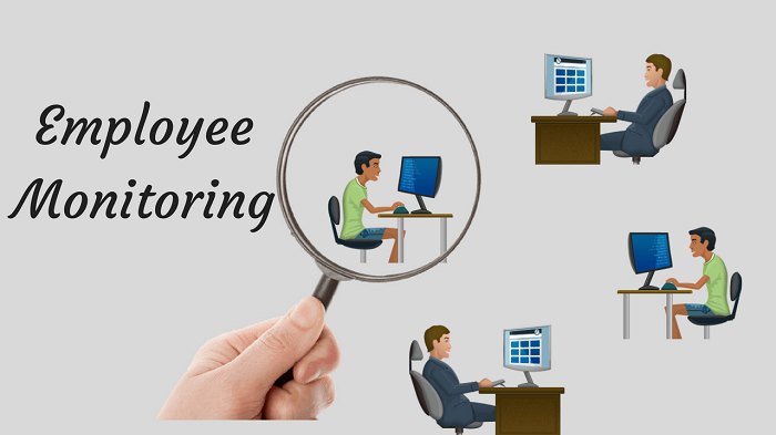 An image representing the tasks carried out by employee with "employee monitoring " tag on the image